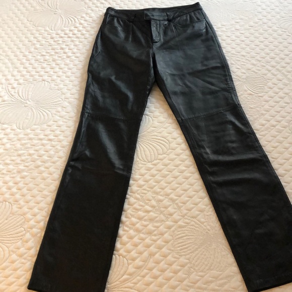Leather Pants Size 4 Petite 